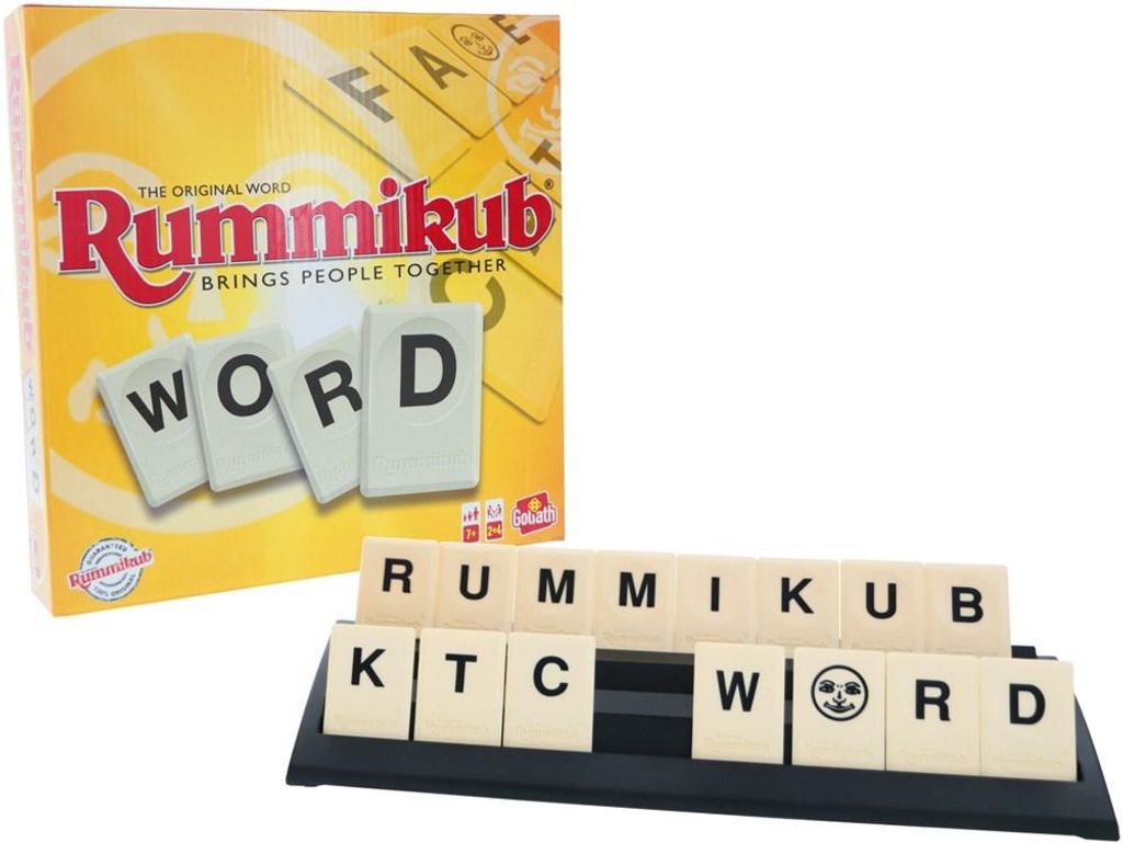 Goliath Rummikub Word, Gra planszowa, Słowo, 7 lat(a), 40 Zdjęcie produktu 