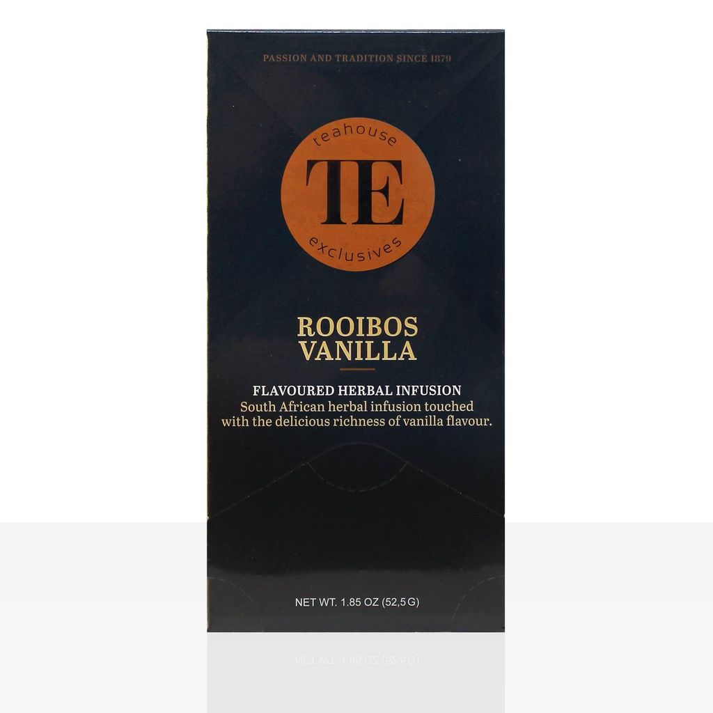 TE Luxury Teahouse Exclusives Rooibos Vanilla 15 x 3,5g Tee Produktbild 