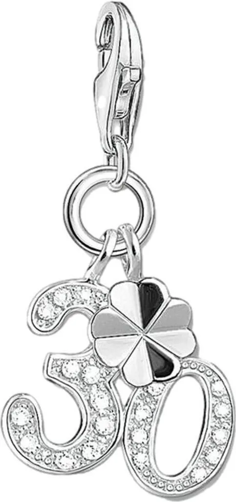 Puces d'oreilles Femme en Argent 925 Thomas Sabo avec Cristaux Scintillants