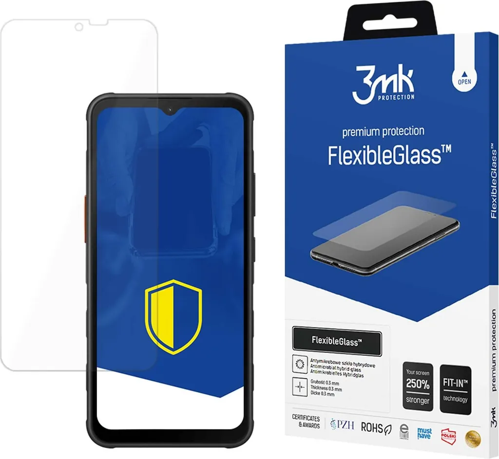 3MK FlexibleGlass Samsung Xcover 7 G556 - Vetro Ibrido Infrangibile 7H