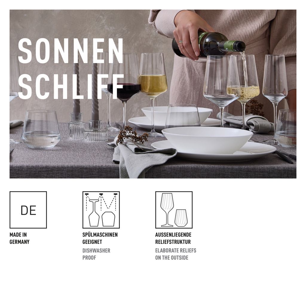Sonnenschliff Wasserglas-Set #1 Von Ritzenhoff Design Team Produktbild 4
