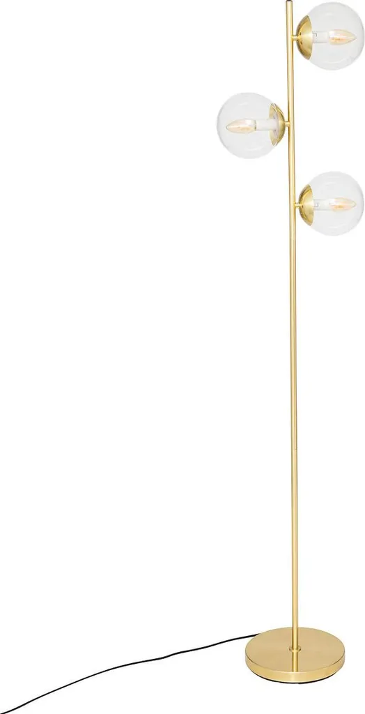 Lampadaire sur pied design doré collection COL 162 cm style moderne