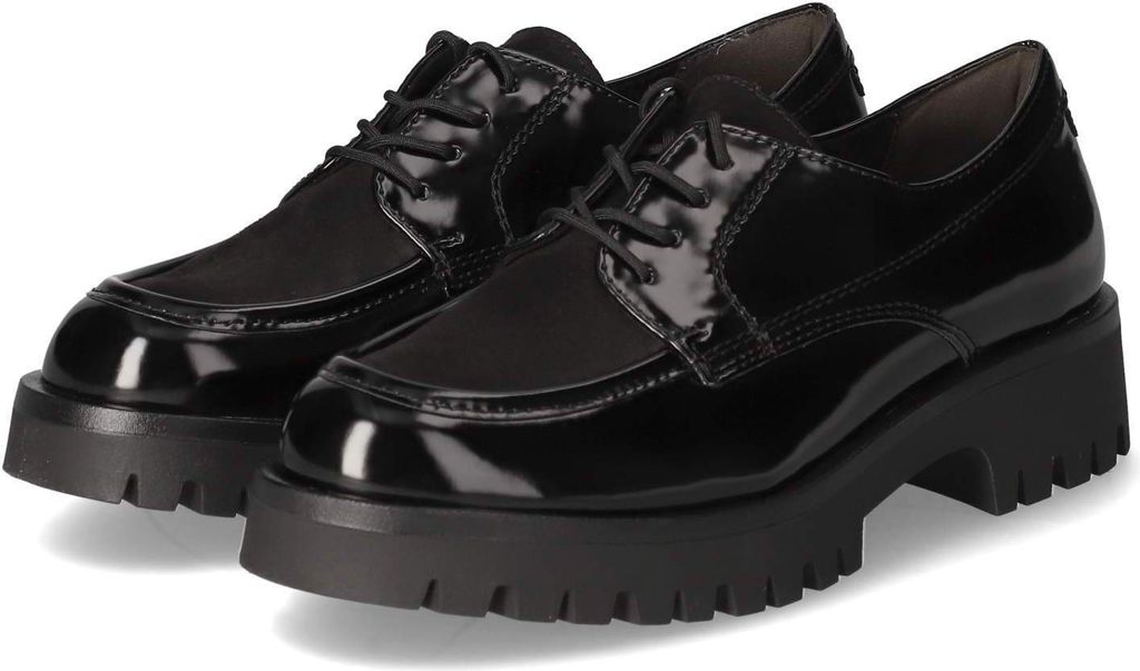 Tamaris Damen Schnürschuhe/ Halbschuhe Schwarz Produktbild 
