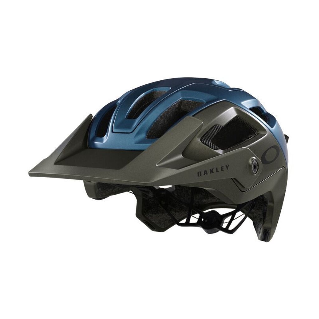 Oakley Dirt 5 Fahrradhelm Maven EU Satin Med grau/Poseidon