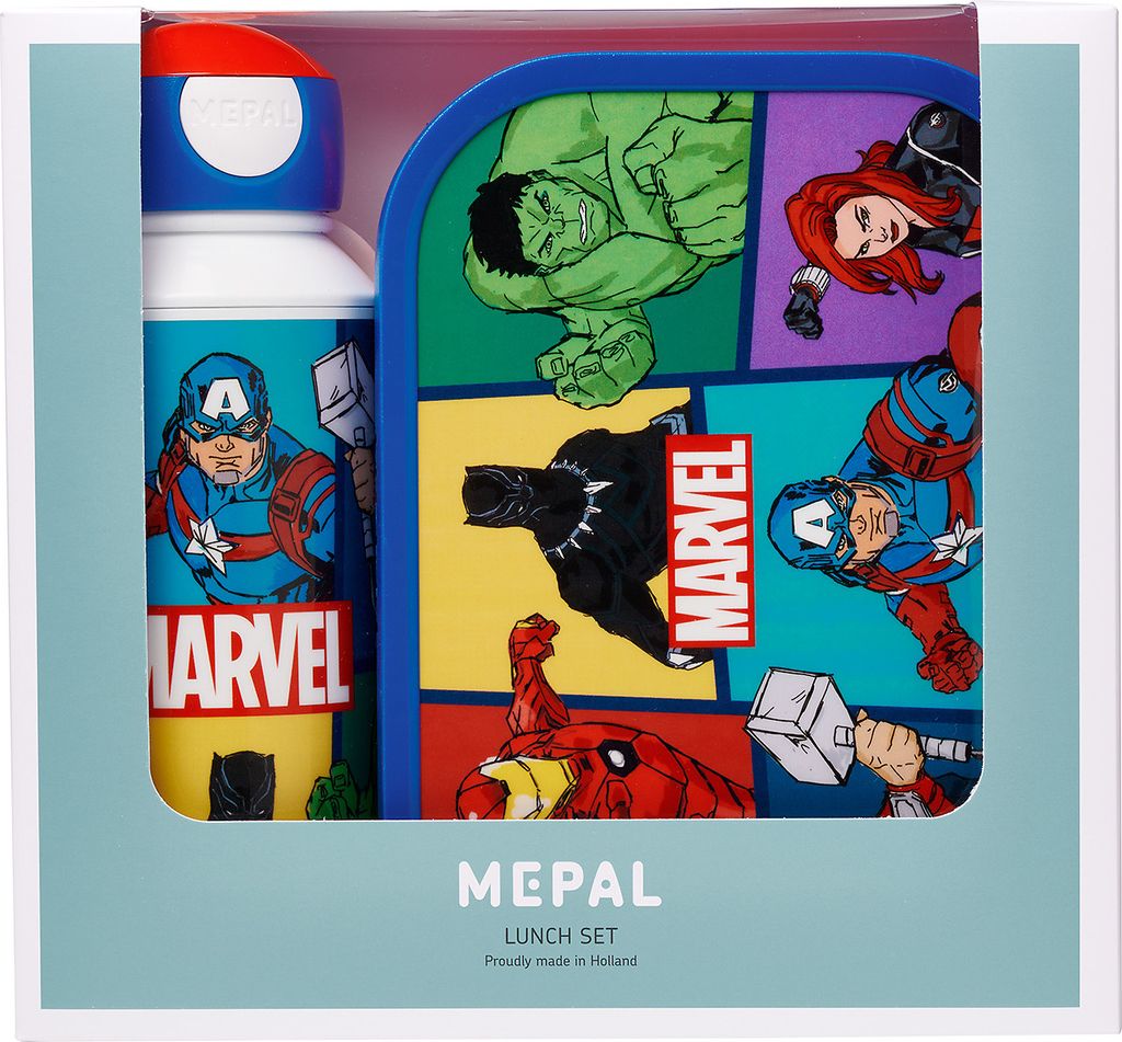 Mepal Kit de pause Campus-Avengers Bouteille et boîte à Image du produit 