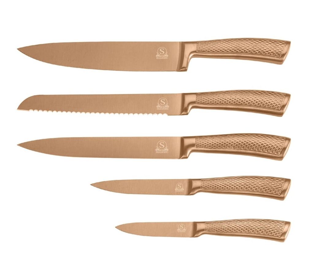 6-teiliges Messer-Set mit ergonomischem Griff & Produktbild 
