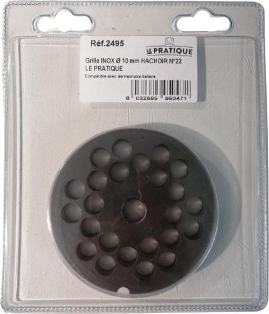 Edelstahlgitter ø 10 mm Universal Küchenmaschine Nr. 22 - Das Praktische