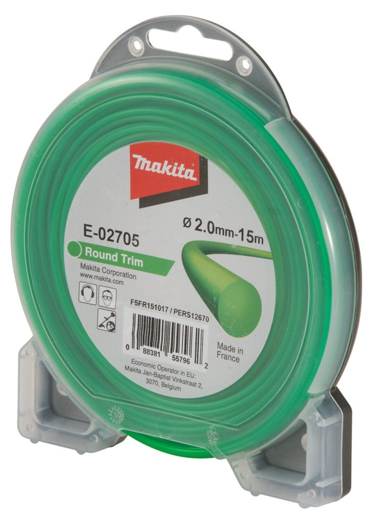 Makita filo per falciatura rotondo 2,0mmx15m Immagine del prodotto 
