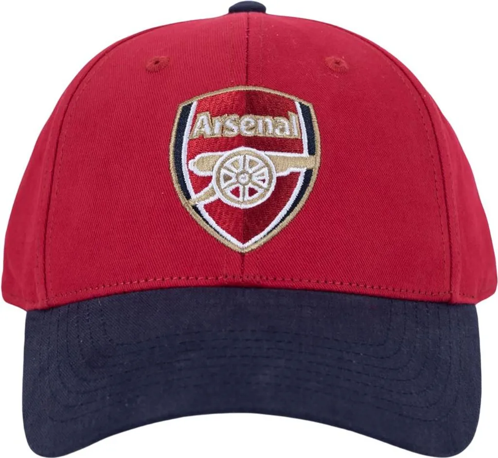 Arsenal FC - Cappellino da baseball per bambini TA13578 (Taglia unica) (Navy/Rosso)