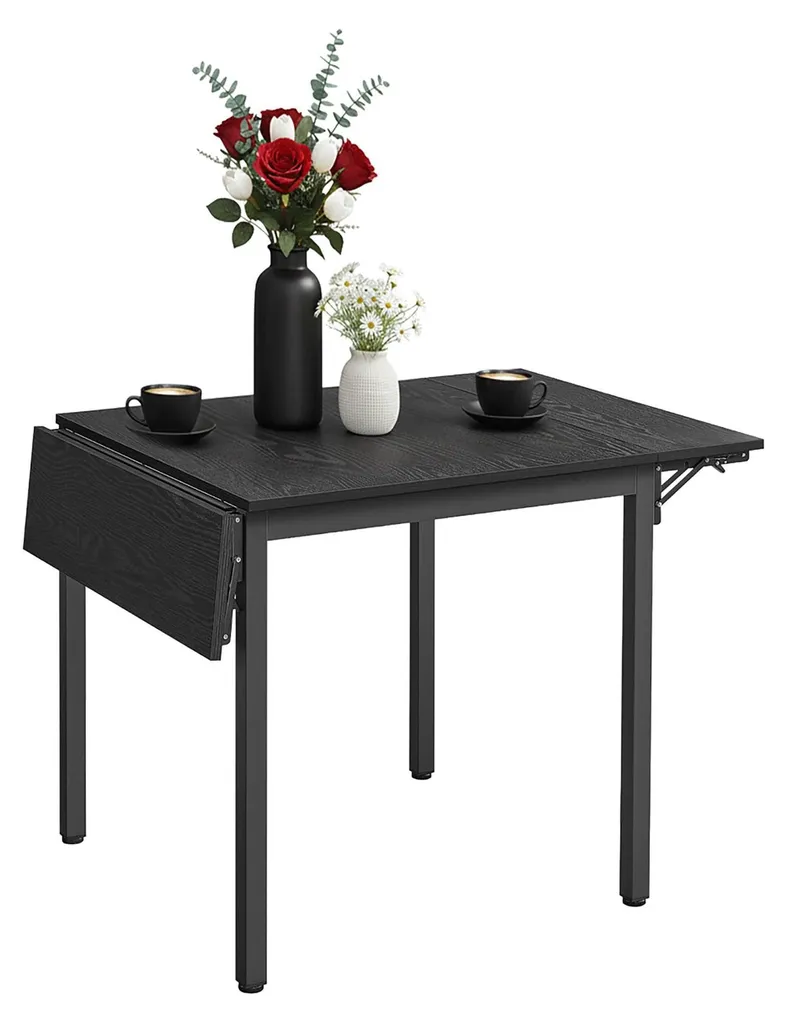 Table à manger pliante 2 à 4 personnes - Modèle compact Stockholm Chêne