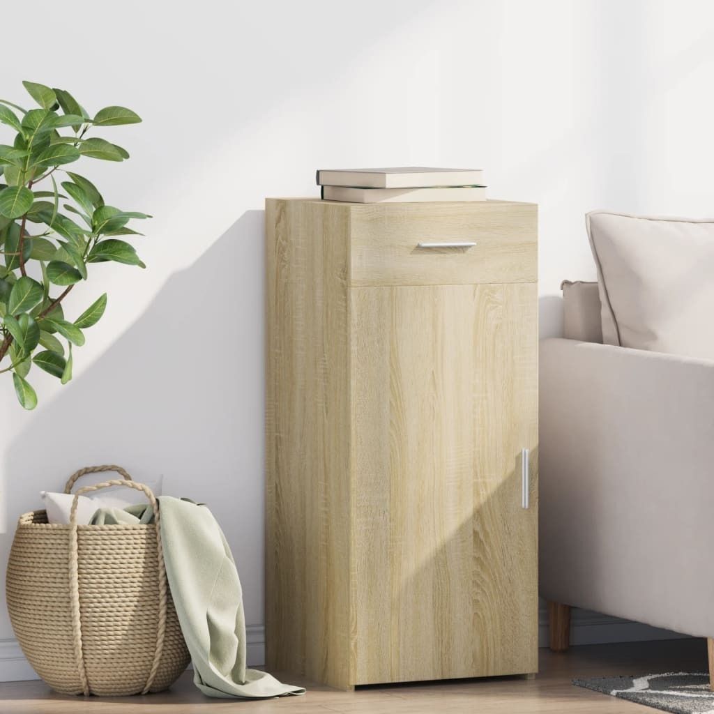 Maison Exclusive - Sideboard Sonoma-Eiche 40x42,5x93 cm Holzwerkstoff