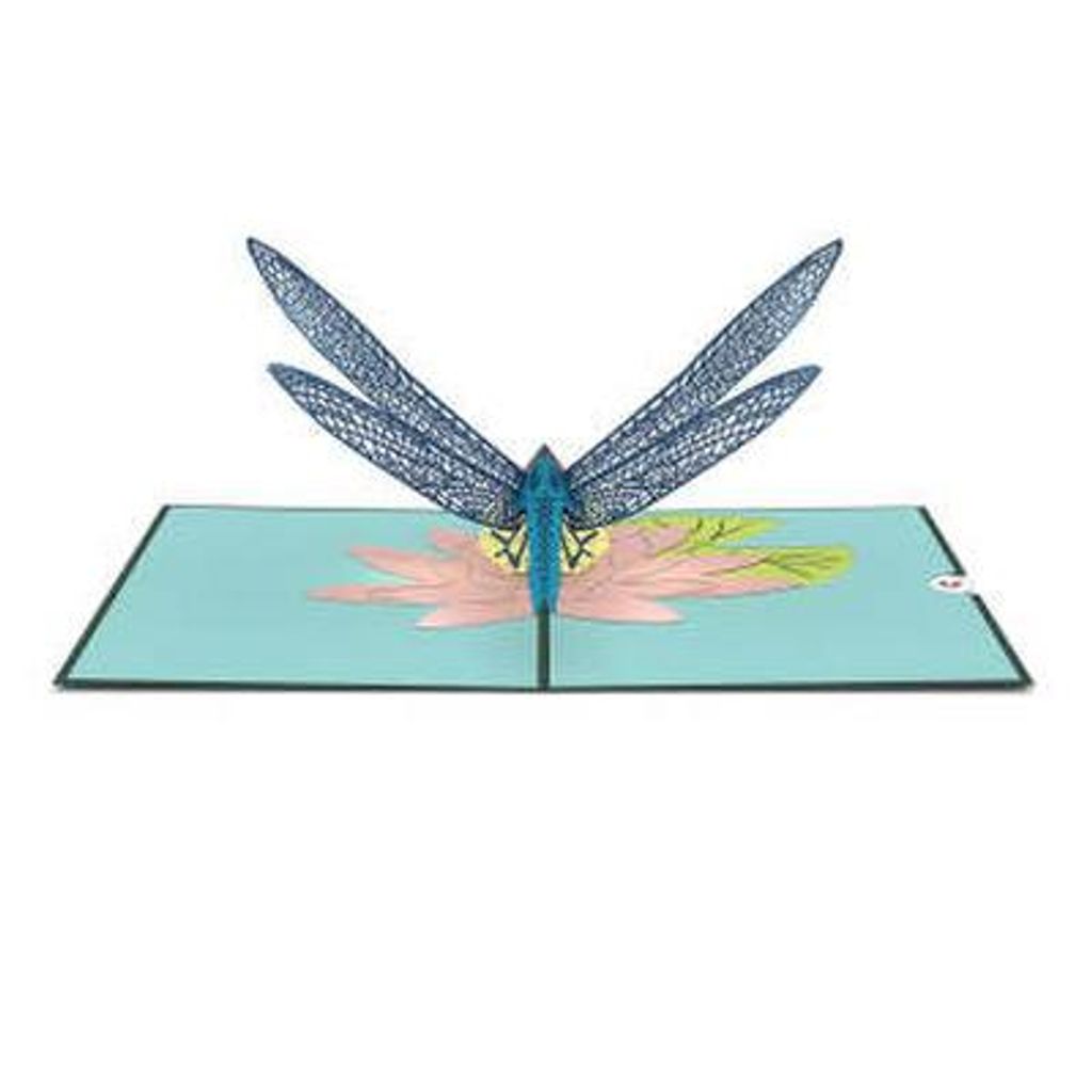 Lovepop Pop-Up Karte Libelle