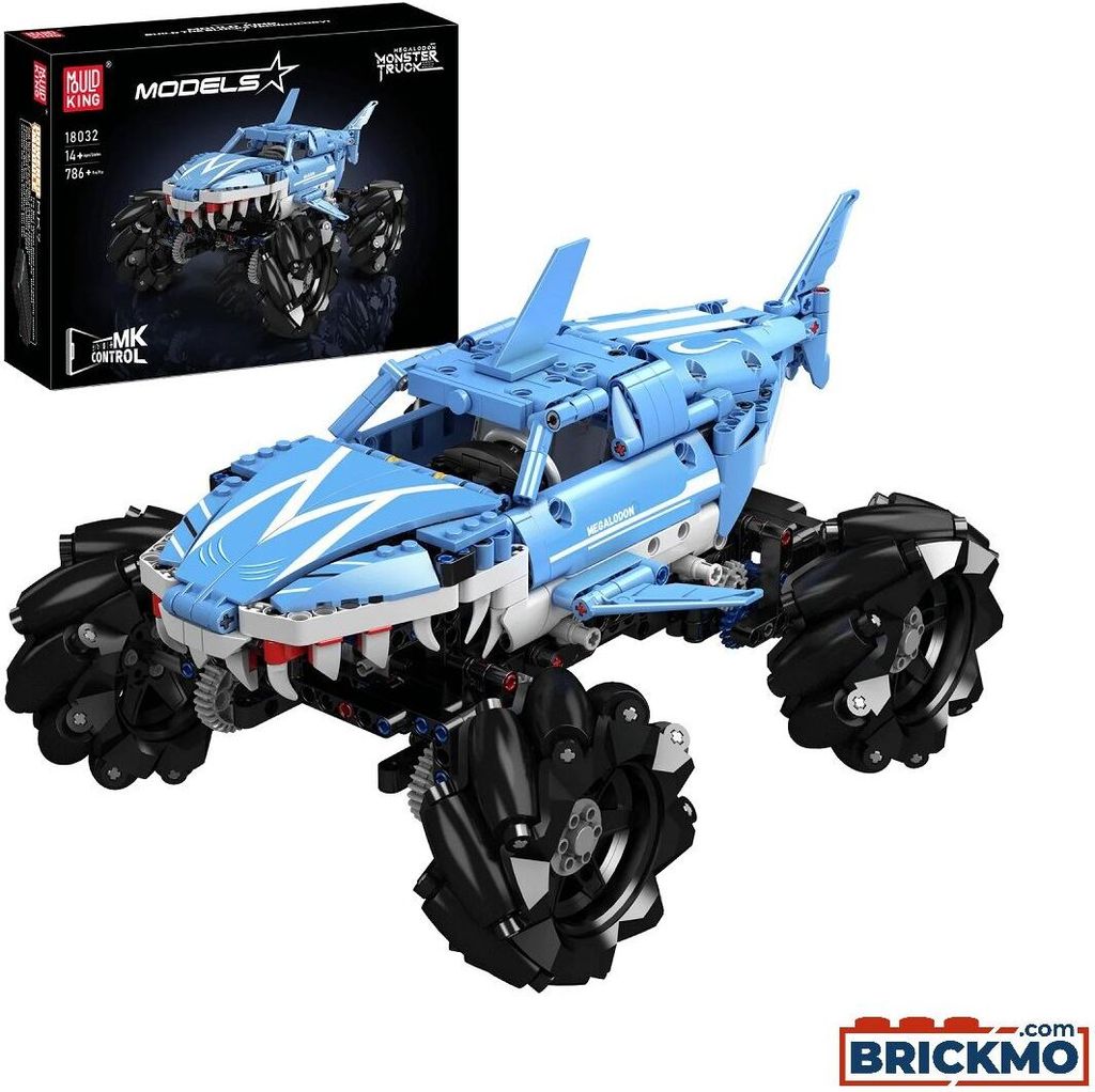 Mould King Ferngesteuerte Monster Truck Megalodon Bausatz 18032