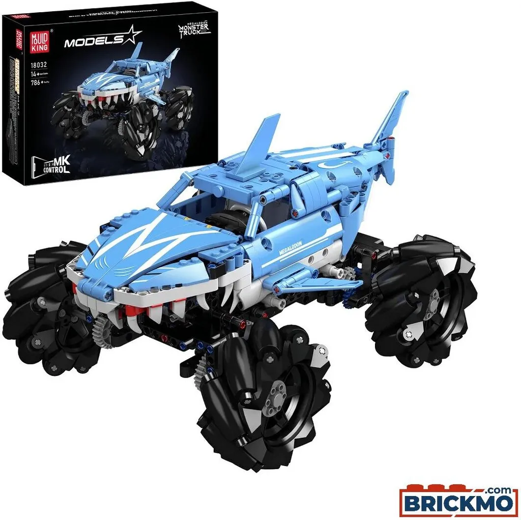 Monster Truck Megalodon Mould King 18032 Motorisé avec Télécommande