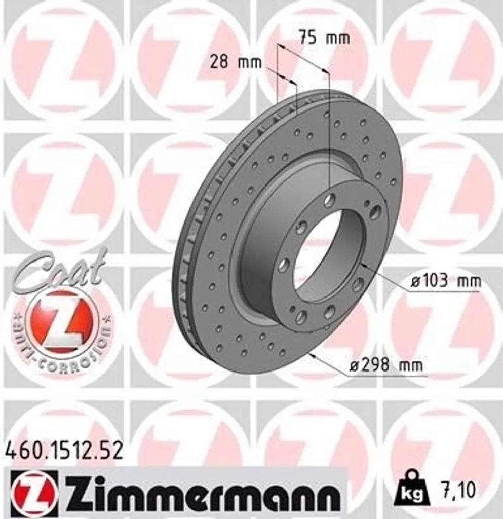 Disques de frein sport Zimmermann pour stopper les vibrations au volant