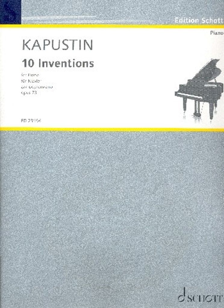 10 Inventions op.73 für Klavier