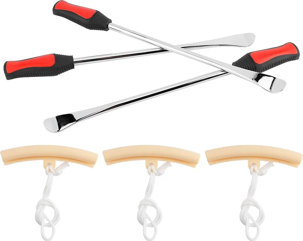 Jeu d'outils démonte-pneus cuillère robuste pour VTT et motos légères