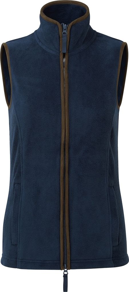 Premier - "Artisan" Weste für Damen RW8190 (S) (Marineblau/Braun)
