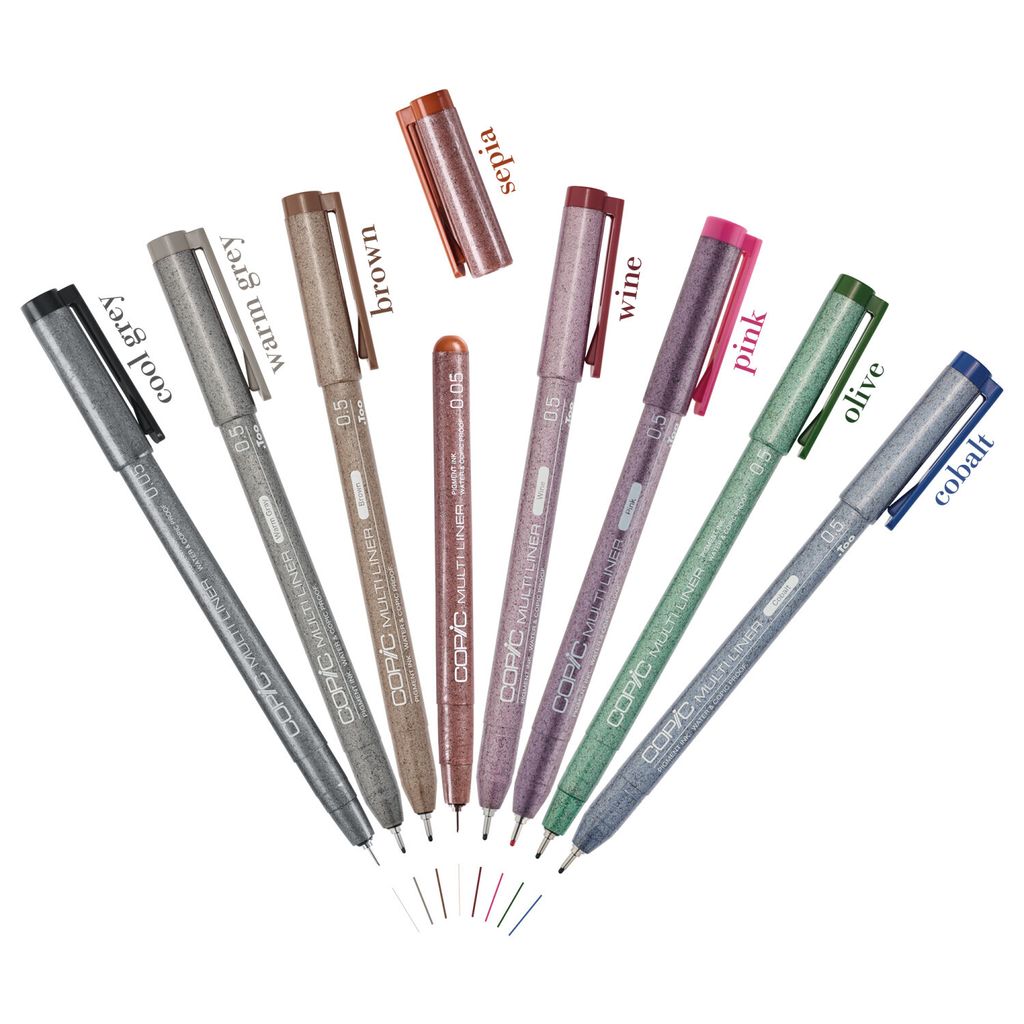 Copic Multiliner sepia 0,1mm