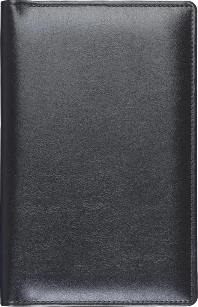 BRUNNEN 106423690 Porte-cartes de visite SOFT 12,5 x 20 cm noir élégant