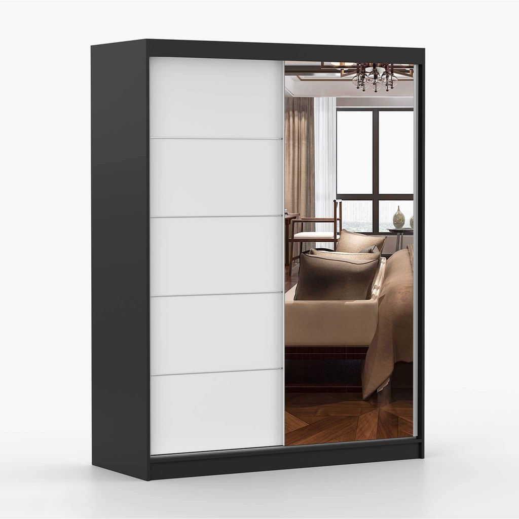 Kleiderschrank Schwebetürenschrank Schrank Schlafzimmer  Produktbild 3