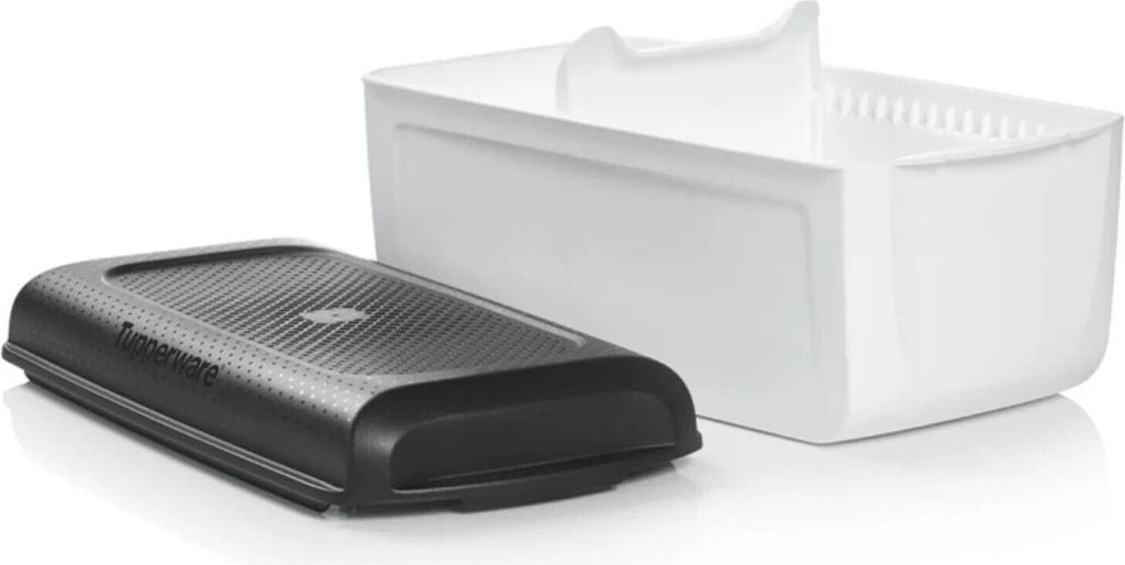 TUPPERWARE BreadMax Junior 2 biały czarny A 201 Pojemnik na Zdjęcie produktu 