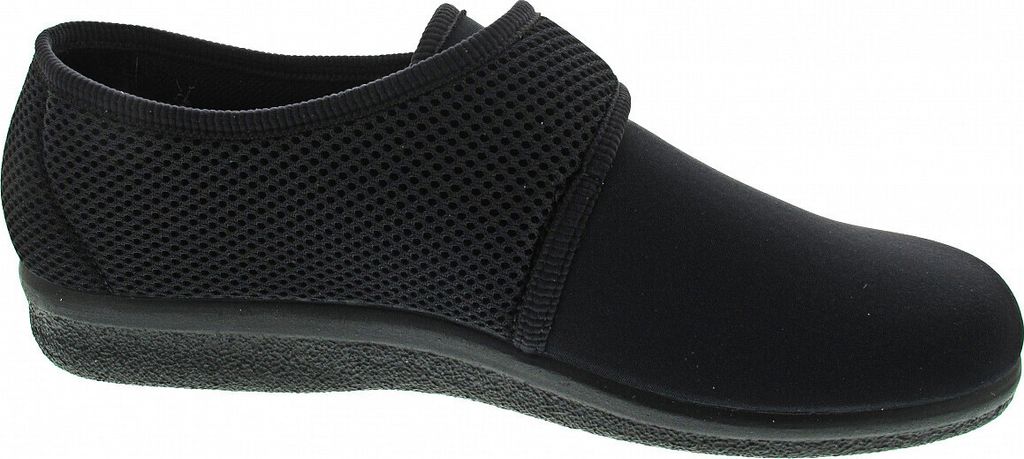 Fly Flot Herren Hausschuh geschlossen Klettverschluss Mesh Produktbild 10