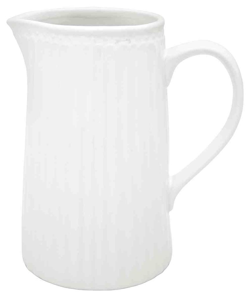 Greengate Pichet ALICE Blanc Pichet 1 litre Everyday Image du produit 
