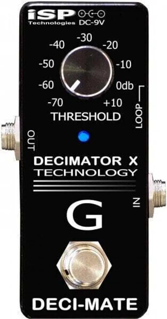 iSP Deci-Mate-G Micro Pedal Décimateur de Bruit pour Guitare Électrique
