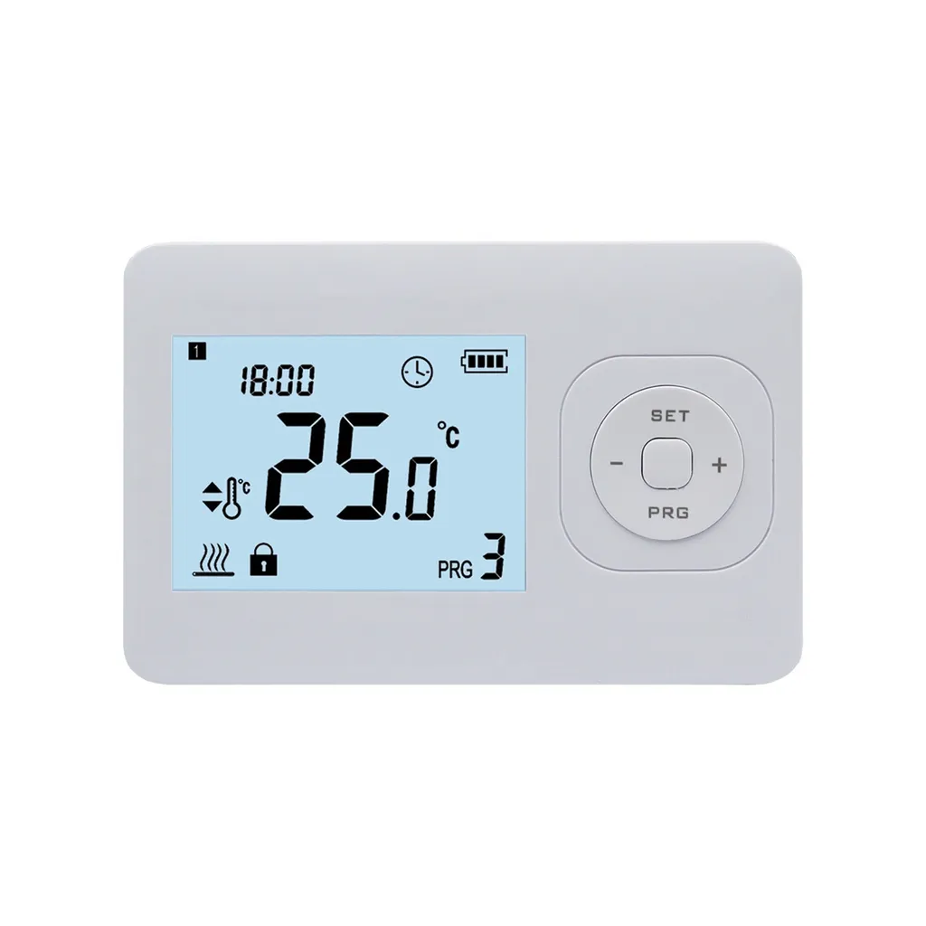 Thermostat digital blanc On/Off pour stabiliser la température de la maison
