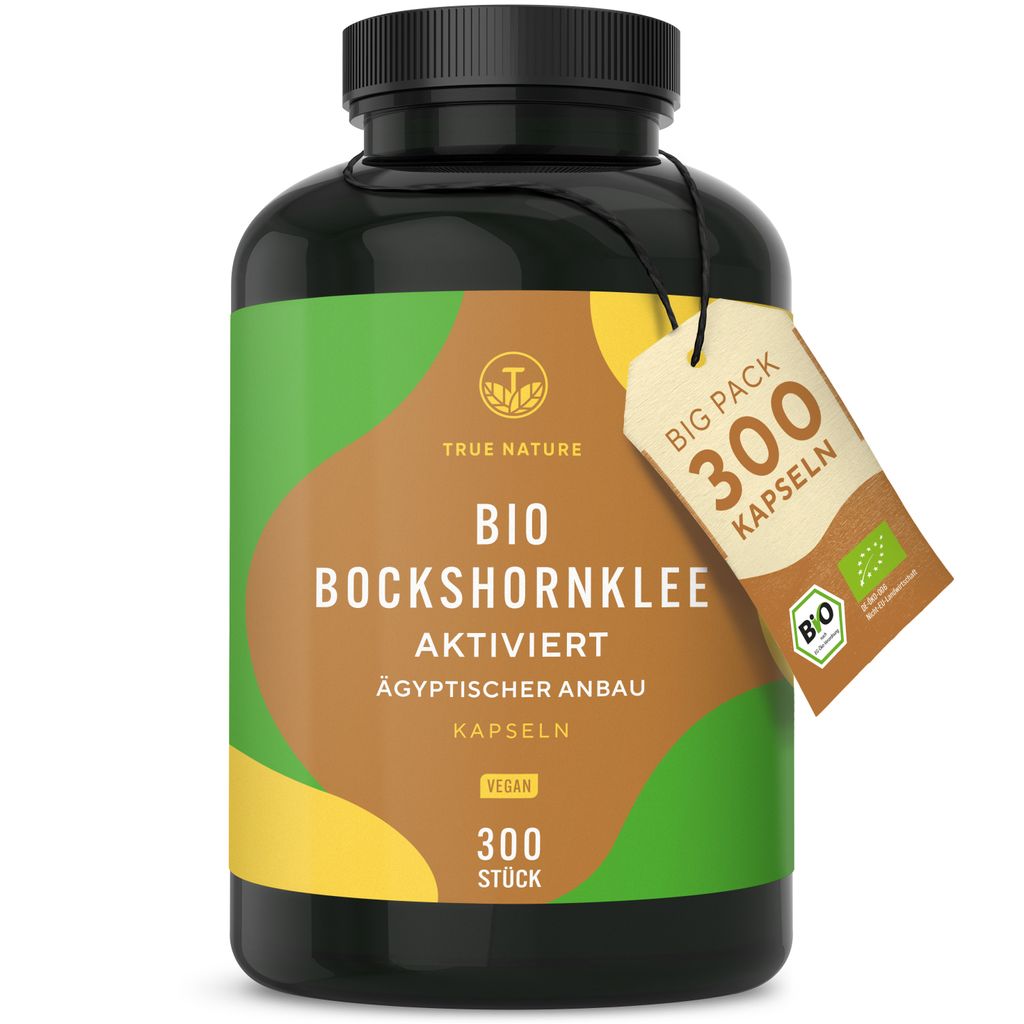 Bockshornklee Aktiviert - 300 Kapseln (650mg) - Hochdosiert Produktbild 
