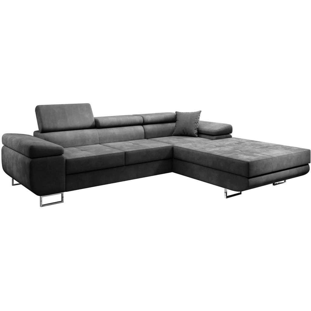 Beautysofa Ecksofa ALONS L-Form mit Schlaffunktion und Produktbild 