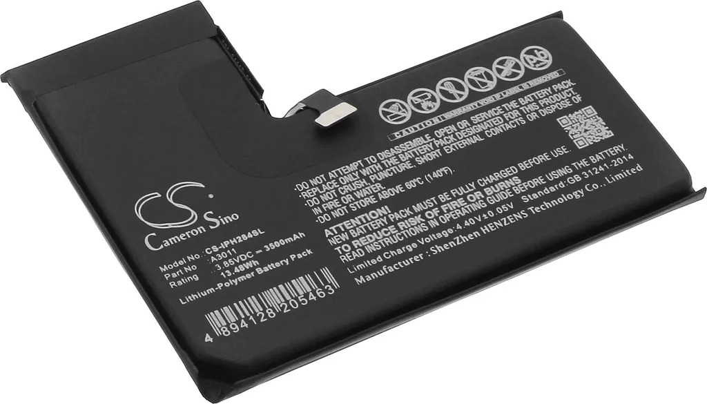 Batterie Interne pour iPhone 15 Pro - Remplacement Modèle A3011 A2848
