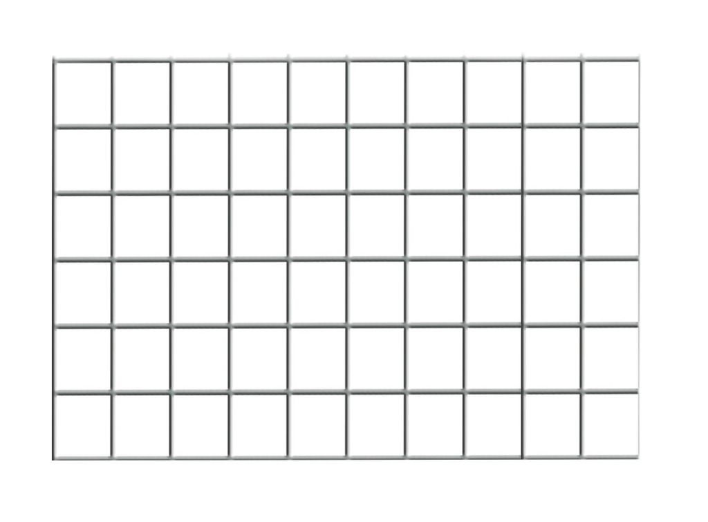Drahtgitterseitenwand 300x500 mm - glanzverzinkt, HöhexTiefe