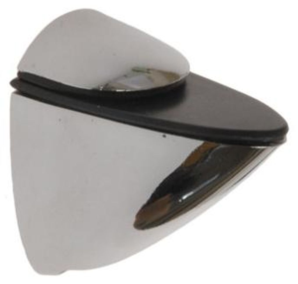 Glashalterung 40 Chrom 50x30 für Glasstärke bis 16mm