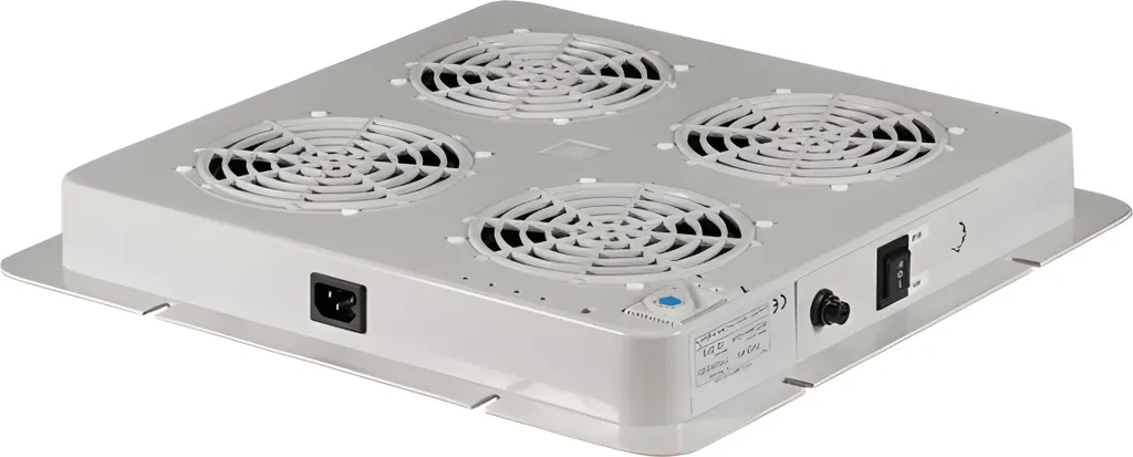 Double ventilateur de toit RAL 7035 EFB avec thermostat automatique