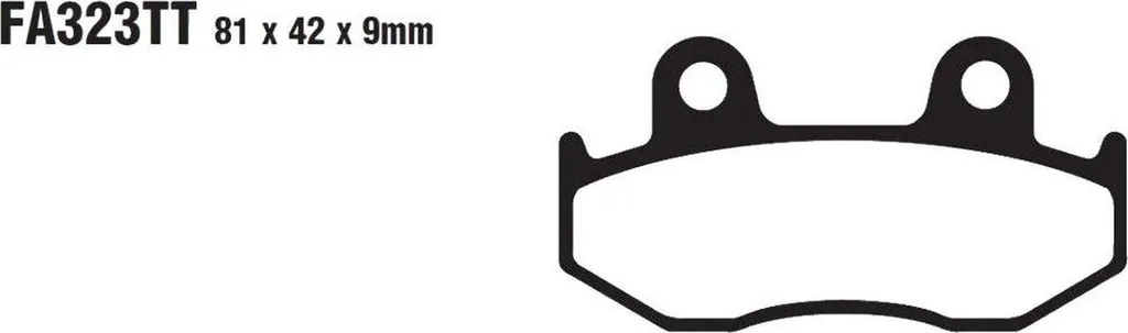 Plaquettes de frein arrière pour Yamaha YFZ 450 R SE - Entretien Quad