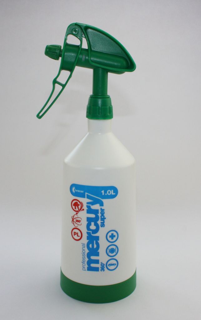 Sprühflasche 360° grün 1L KWAZAR Mercury Produktbild 