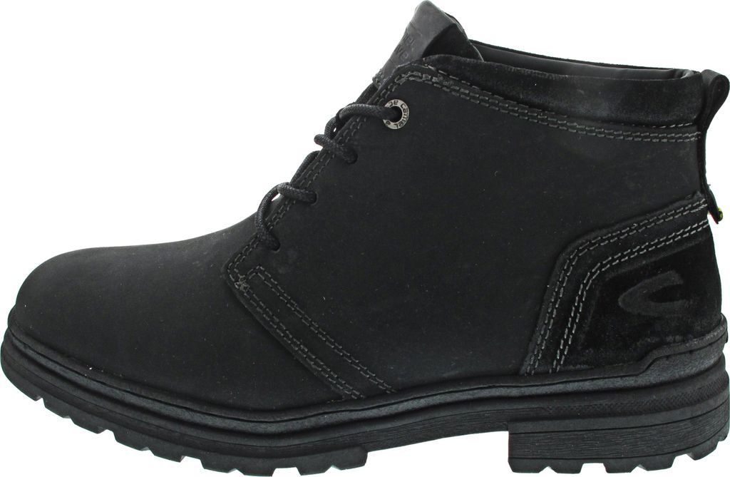 Buty męskie Camel Active: buty, botki, sznurowane, czarne, Zdjęcie produktu 