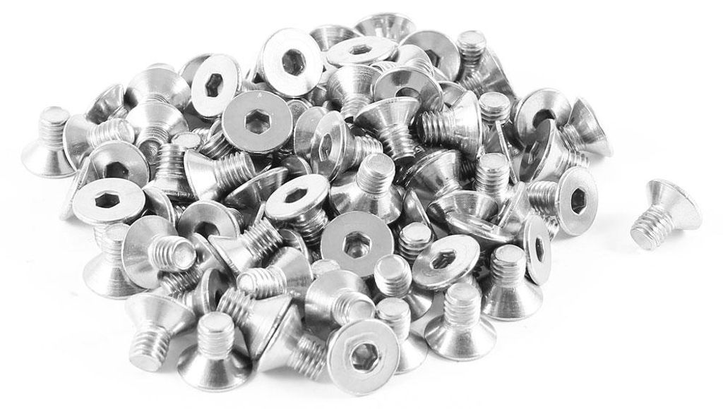 100 Stš¹ck Edelstahl 304HC Senkkopf Schraube M5 x 8 mm de