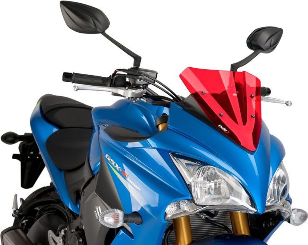 PUIG 7639R Sportscheibe passend fuer SUZUKI GSX-S1000F Rot