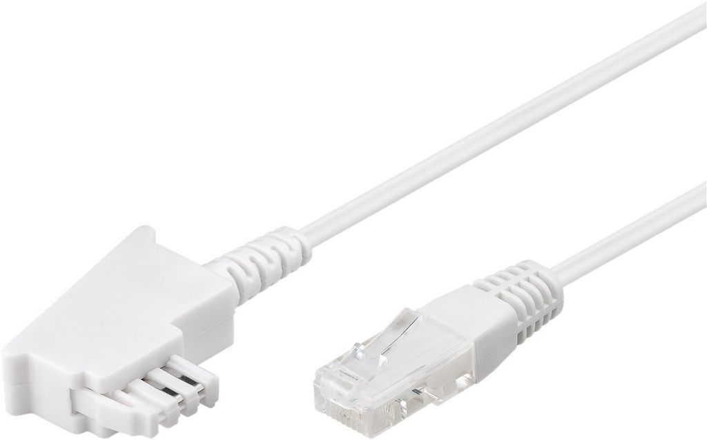 Goobay 60677 Telefonkabel 30 m Weiß (60677)