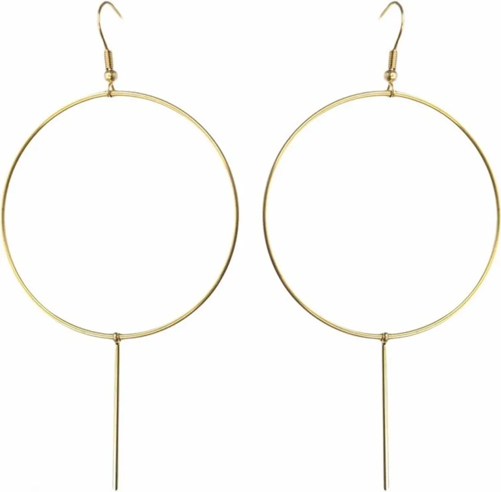 Orecchini Pendenti Flamenco Oro 14K Acciaio Anallergico Prezzo Offerta