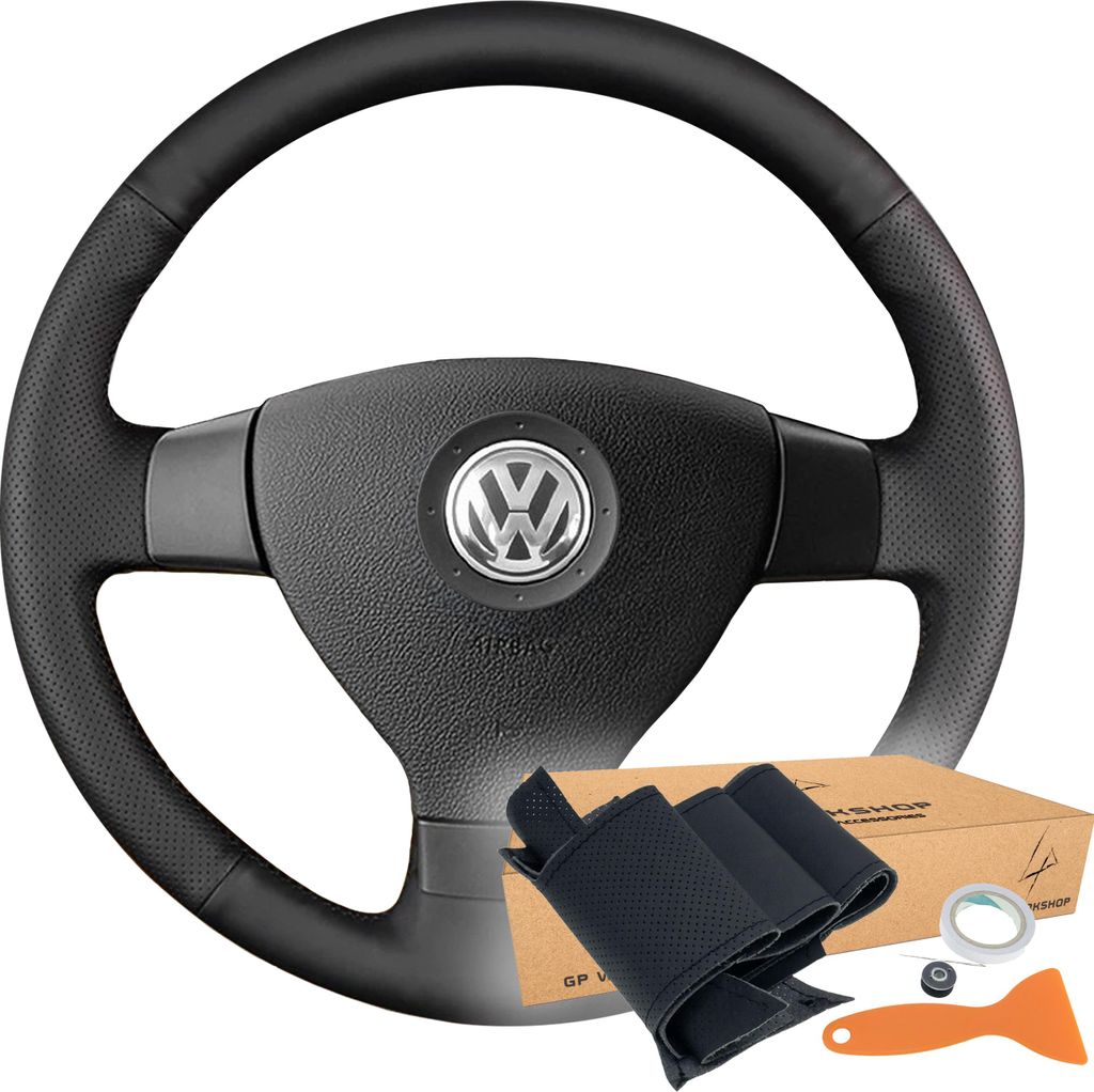 Rivestimento del volante Volkswagen Passat B6 Golf V Jetta Immagine del prodotto 