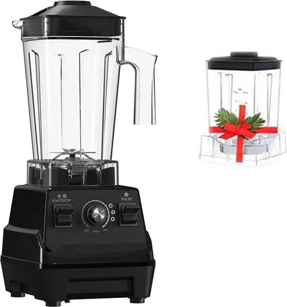 Frullatore G5001 BLACK 2200W - Potenza Professionale Multiuso Spina UE