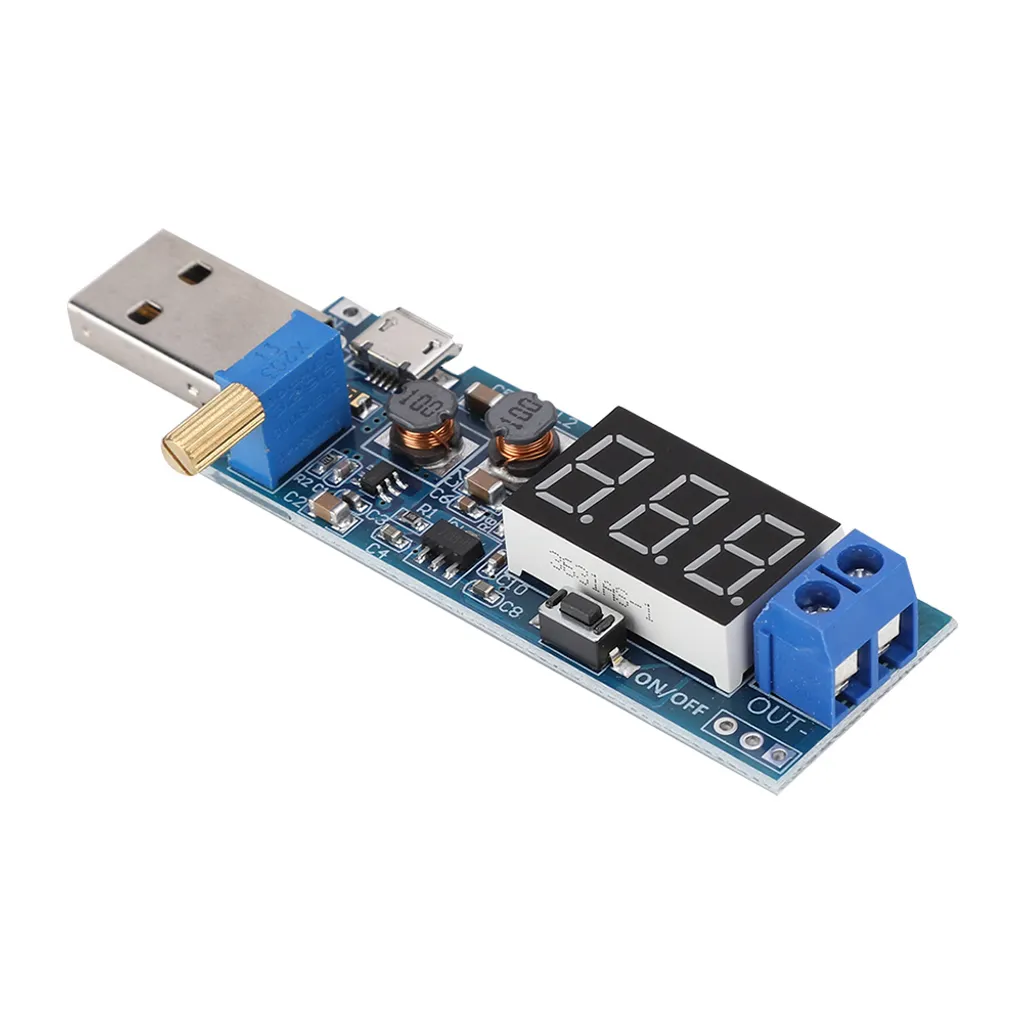 Modulo regolatore di tensione, modulo di stabilizzazione della tensione, modulo USB Boost, modulo step up, modulo regolatore di tensione dell'alimentazione - 3