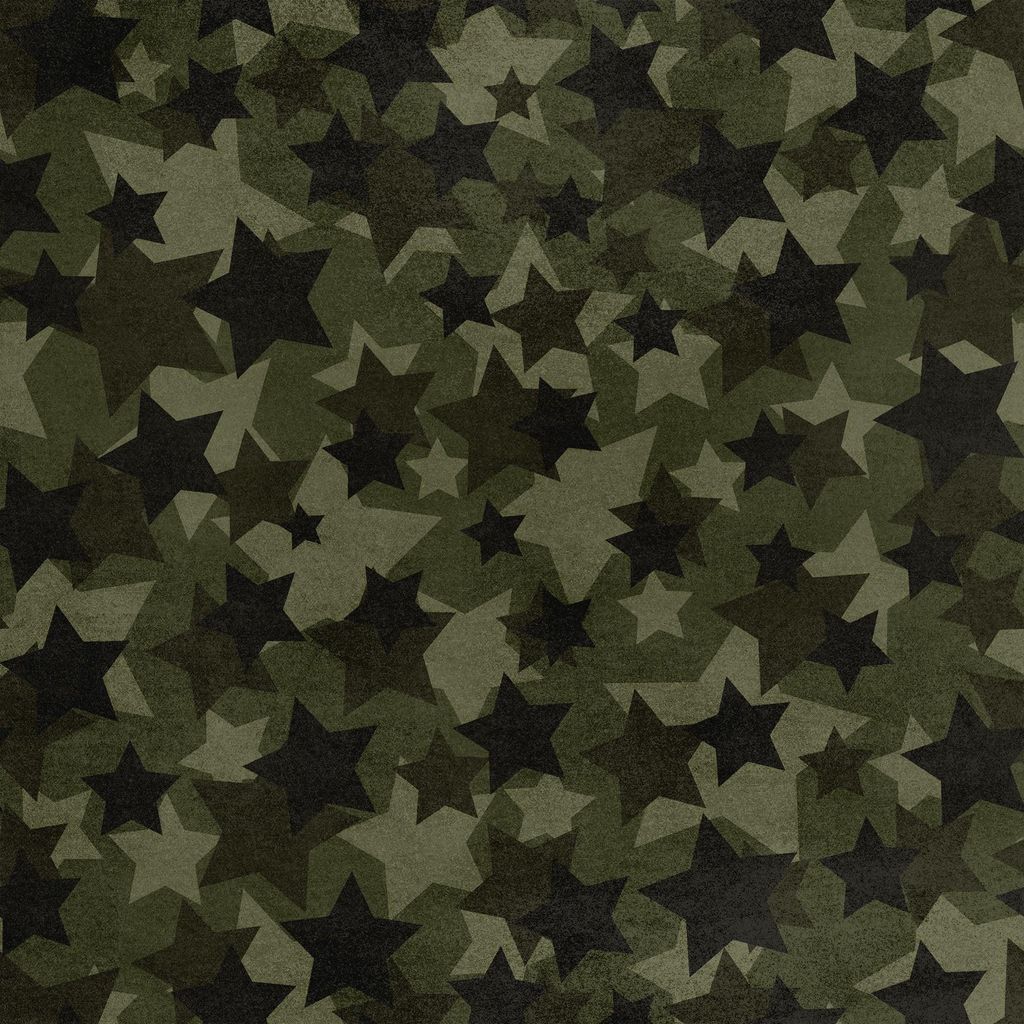 Royal Samt Stoff Polyester Zum Nähen - Motiv Camouflage-Sterne