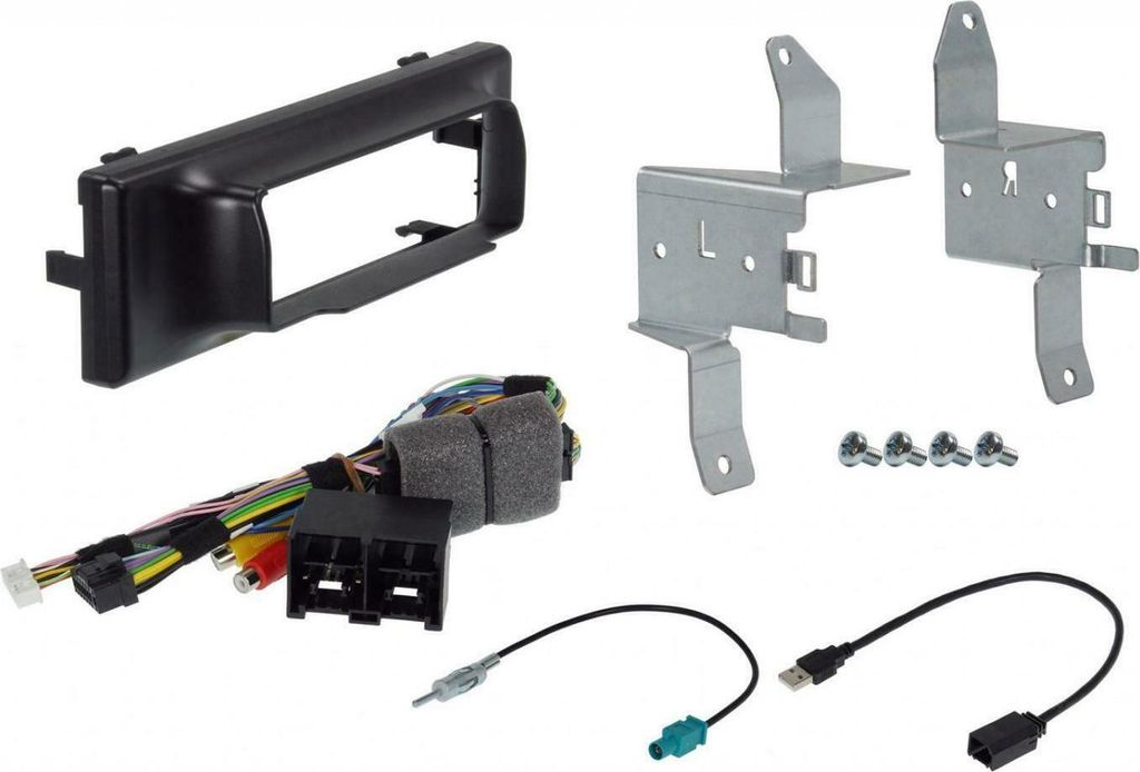 Alpine KIT-F9FO-TRA | 9-Zoll (1-DIN) Einbauset passend für Ford Transit Custom ab 2018 mit Alpine Halo 9