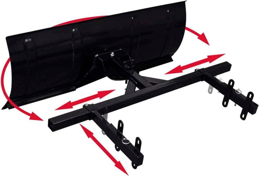 vidaXL Schneeschaufel für Schneefräsen 100 x 44 cm Produktbild 