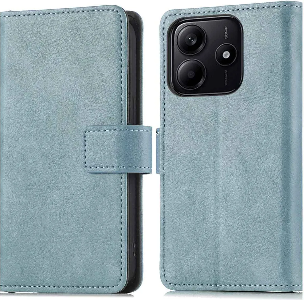 imoshion Custodia a libro Xiaomi Redmi Note 14 (5G) - Azzurro